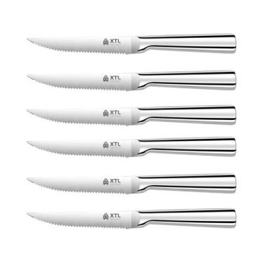 Imagem de Conjunto De Facas De Aço Inoxidável Para Carne Com Lâmina Afiada, Faca