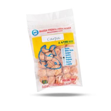 Imagem de Kit 5 Massa Pronta Carpa Mel, Amendoim e Banana 100g Lambari