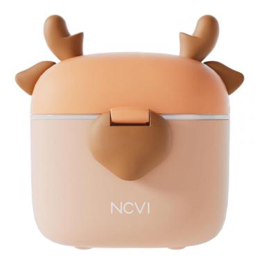 Imagem de Dispenser de Fórmula NCVI Cervo Marrom Múltiplos Compartimentos com Colher 245ml