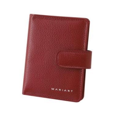 Imagem de Carteira de Couro Mariart 175N, Cereja