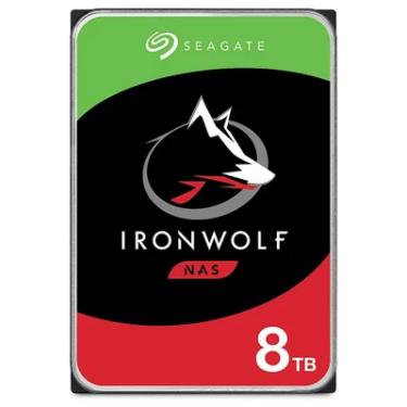 Imagem de HD Seagate 8TB IronWolf, NAS, 7200 RPM, Cachê 256MB, SATA 3 - ST8000VN004