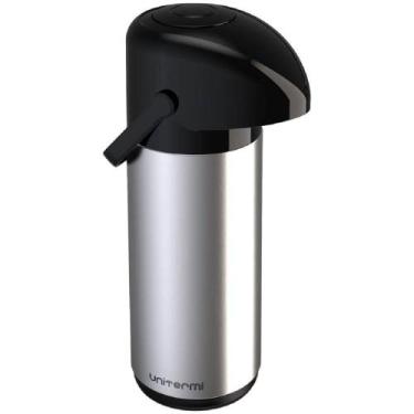 Imagem de Garrafa Térmica Verona 1 Litros Inox - - Unitermi Garrafa Termica Vero