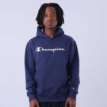 Imagem de Moletom Champion Script Capuz Masculino-Masculino