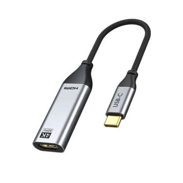 Imagem de Cabo Adaptador USB C HDMI 4K 60Hz Para Notebook Pro Cabletime