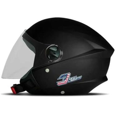 Imagem de Capacete Aberto Barato Pro Tork Liberty 3 Tree Elite Proteção Para Mot