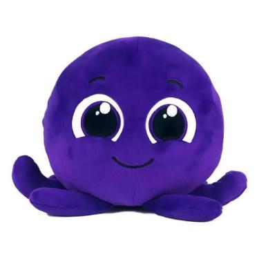 Imagem de Fun Bolofofos Pelucia Pow Roxo Musical Pao de Queijo