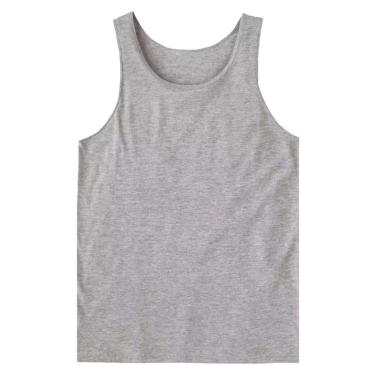 Imagem de Regata Masculina Camiseta Lisa Básica Algodão-Masculino