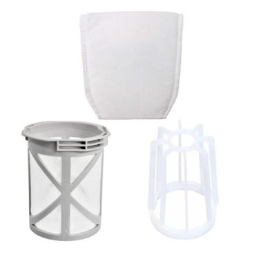 Imagem de Kit de Filtro P/aspirador de Pó Makita Cl140, Cl180 e Cl183