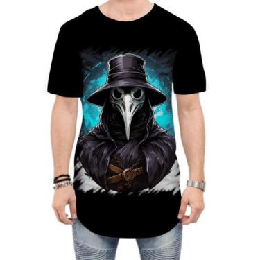 Imagem de Camiseta Longline Máscara da Peste Negra 3 - Kasubeck Store®, GG