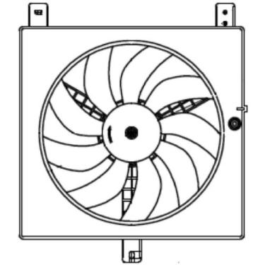 Imagem de Eletroventilador Renault Kwid 2017 a 2024 - MAGNETI MARELLI