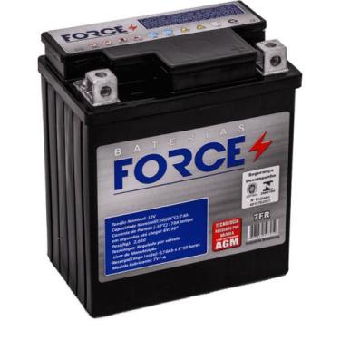 Imagem de Bateria de Moto Force 7 amperes Selada Livre de Manutenção Falcon CB30