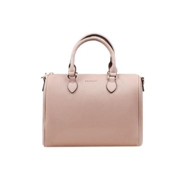 Imagem de Bolsa Baú Feminina Executiva Pequena com Alça Longa Premiere Nude - Ba