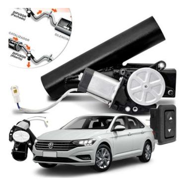 Imagem de Difusor De Escapamento Preto Esportivo Volkswagen Jetta - Oestesom