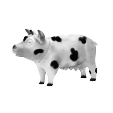 Imagem de Animais Da Fazenda Touro, Boi, Porco, Cavalo Brinquedo Realista Atóxic