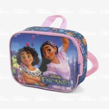 Imagem de Lancheira Térmica Escolar infantil Encantada Disney Luxcel, Verde