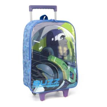 Imagem de Mochila Escolar De Rodinhas Menino Buzz Lightyear Toy Story - LUXCEL, 