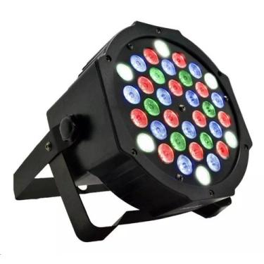 Imagem de Canhão 36 Leds Par Led 64 RGB DMX Digital Strobo - X-Zhang