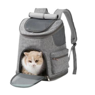 Imagem de Bolsa Mochila Transporte Pet Cães Gatos Passeio Viagens Luxo - Ninabag