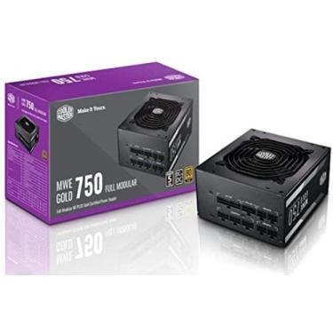 Imagem de Fonte mwe 750w- v2 full modular - 80 plus gold - mpe-7501-afaag-wo - C