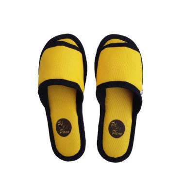 Imagem de Chinelo de Pano 35 / 36 - Coleção Pé & Pano Colors - Amarelo