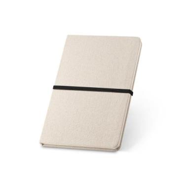 Imagem de Caderno A5 com Capa Dura em Linho - 96 Folhas Pautadas - PRONTO PRINT