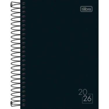 Imagem de Agenda 2026 Espiral Spice Preta M5 12,9x18,7cm - Tilibra