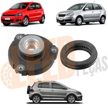 Imagem de Kit Rolamento Coxim Amortecedor Dianteiro Fox Polo Crossfox - Marbo