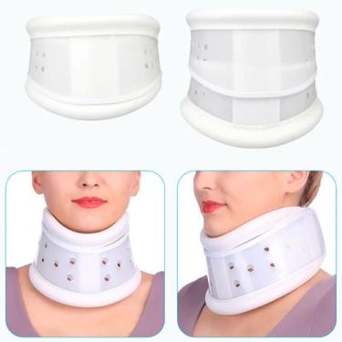 Imagem de Colar Cervical Suporte De Pescoço Ajuste Altura e Largura COR:TRANSPAR