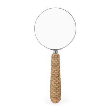 Imagem de Lupa de Aumento Decorativa com Cabo em Poliresina 23cm 21521 Mart