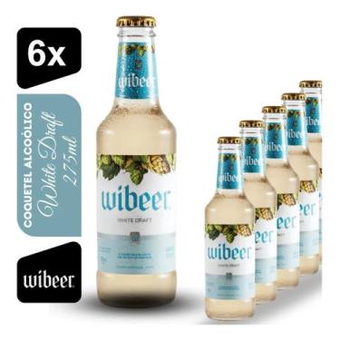 Imagem de Coquetel Alcoólico Wibeer White Draft 275ml Kit 6 Unidades