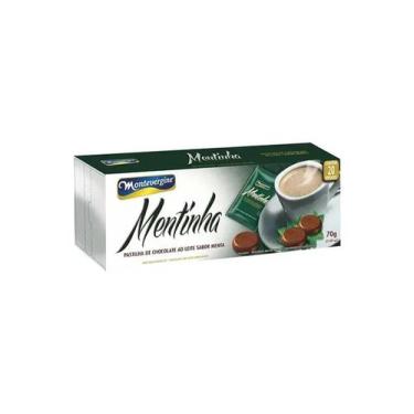 Imagem de Chocolate Mentinha Montevérgine C/ 20un 70g - Montevergine