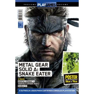 Imagem de Superpôster playgames - metal gear solid: snake eater - EUROPA