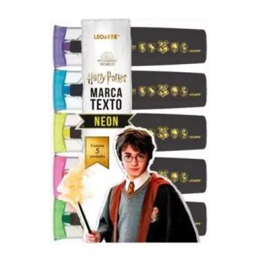 Imagem de Marca Texto Neon Harry Potter 5 Unidades - Leo Leo - Leoarte - Leonora