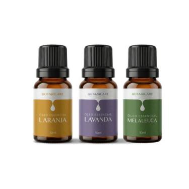 Imagem de Óleo Essencial Lavanda Melaleuca Laranja Doce Botanicare