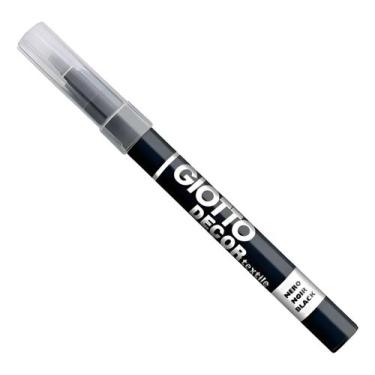 Imagem de Caneta PRETA Permanente Tecido Marker GIOTTO - 495436