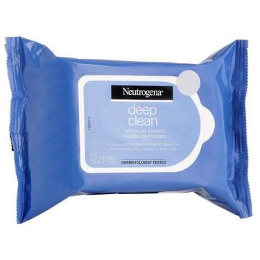 Imagem de Lenço Demaquilante Neutrogena Deep Clean c/25un
