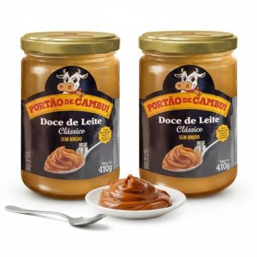 Imagem de Kit c/ 2und Doce de Leite Tradicional VIDRO Portão de Cambui 410g - Po