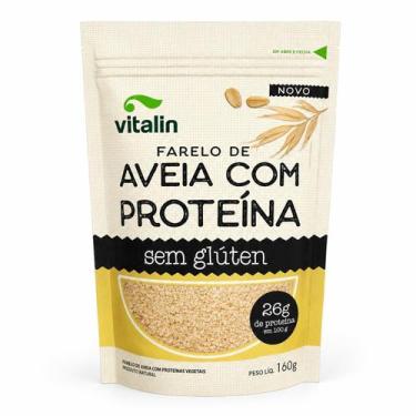 Imagem de Farelo de aveia com Proteína sem glúten Vitalin 160g