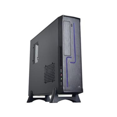 Imagem de Gabinete Desktop DT-120BK Com Fonte PS-200SFX C3Tech