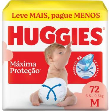 Imagem de Fralda Huggies Supreme Care Tamanho M 72 Unidades