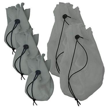 Imagem de Kit Coador Voal Cinza 3 PP + 2 Médio Suco Verde Detox Kefir