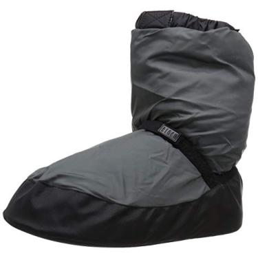 Imagem de Bloch Sapato de dança feminino Warm Up Bootie, Carvão, Small