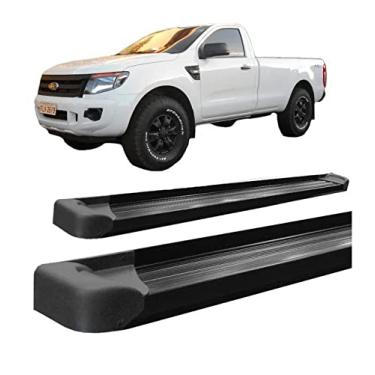 Imagem de Estribo Ranger 1995 a 2012 Chapa Aluminio Preto C/S