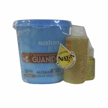 Imagem de Creme Relaxante Salon Line Guanidina Super com Óleo de Argan