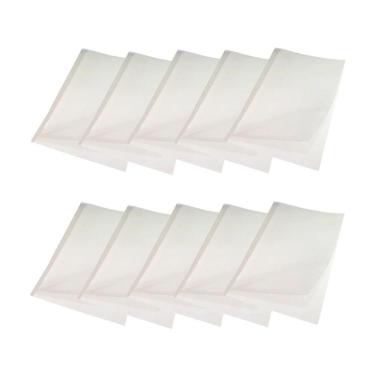 Imagem de Kit 50 Capas Encadernação Térmica Até 350 Folhas A4 Branca