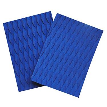 Imagem de Segolike Vaveren 2 peças EVA prancha de surfe Shortbaord Skimboard Tração Pad Deck Grip Pillow Sheet, Azul