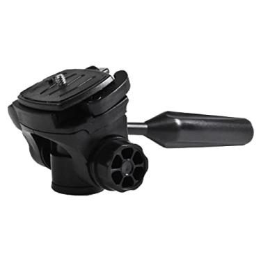 Imagem de Câmera Tripé Head Professional com Plate Rotating 3/8 "1/4" Thread Adaptador de leve tripé DSLR