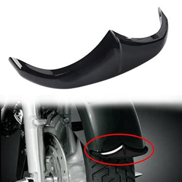 Imagem de FINMOKAL Guarnição De Ponta De Ponta De Ponta De Para-Lama Dianteiro Para Harley Touring Street Glide