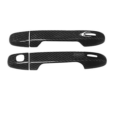 Imagem de FINMOKAL Acabamento Da Tampa Da Maçaneta Da Porta De Fibra De Carbono Real 3K Apto Para Toyota Gt86 Subaru Brz 2012-2019 Preto, Fibra De Carbono