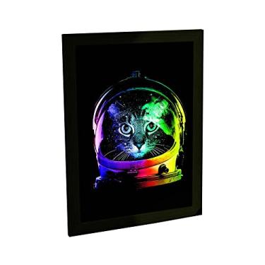 Imagem de Quadro Decorativo Gato Astronauta Espaço Nasa Astronomia